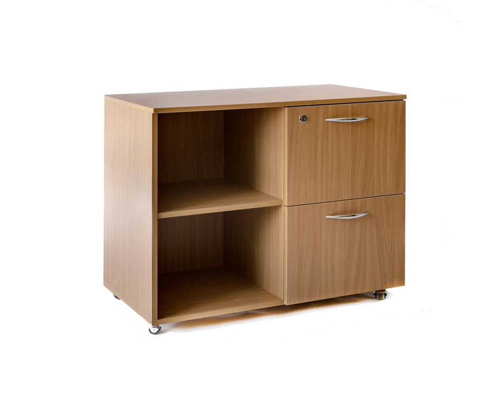 Тумба мобільна серія "БЮРО" ОБ1-105 (ДСП бук) Сільф